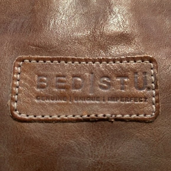 Bedstu Brown Leather Ventura Crossbody Purse - Picture 4 of 5